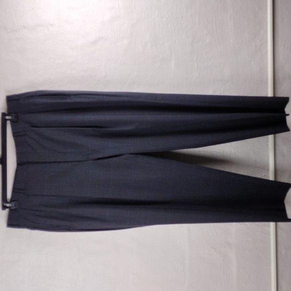 Brooks Brothers Black Windowpane Check One Notched Two Button Dress Suit Jacket - Picture 10 of 16